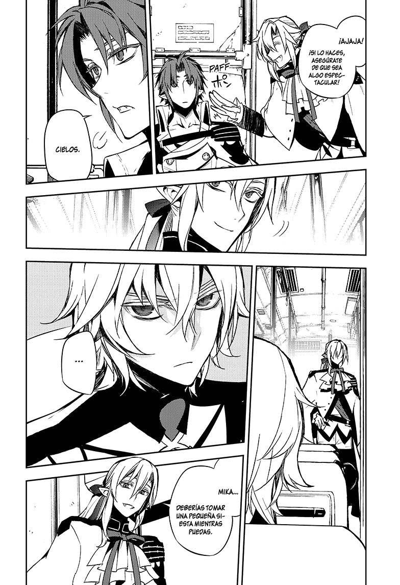 Owari no Seraph Capitulo 49: Recuerdos de un progenitor página 33