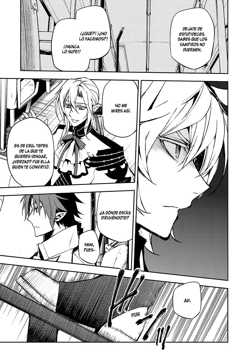 Owari no Seraph Capitulo 49: Recuerdos de un progenitor página 34