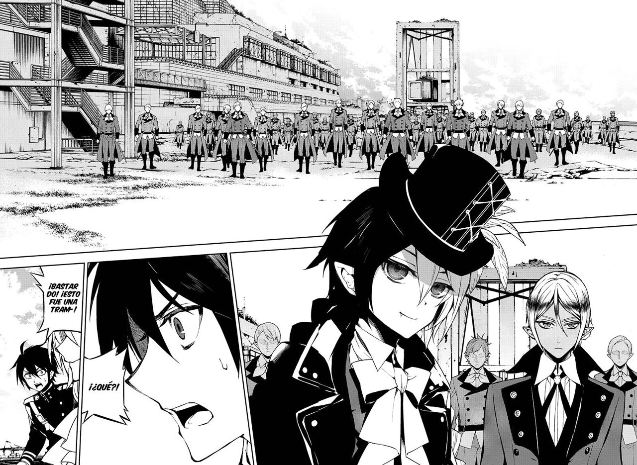 Owari no Seraph Capitulo 49: Recuerdos de un progenitor página 43