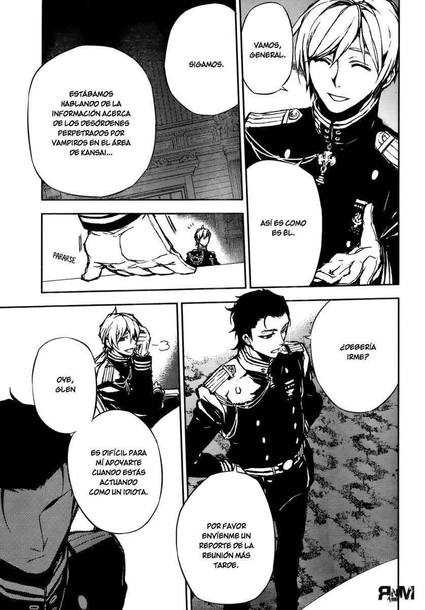 Owari no Seraph Capitulo 5: Enemigos declarados página 37