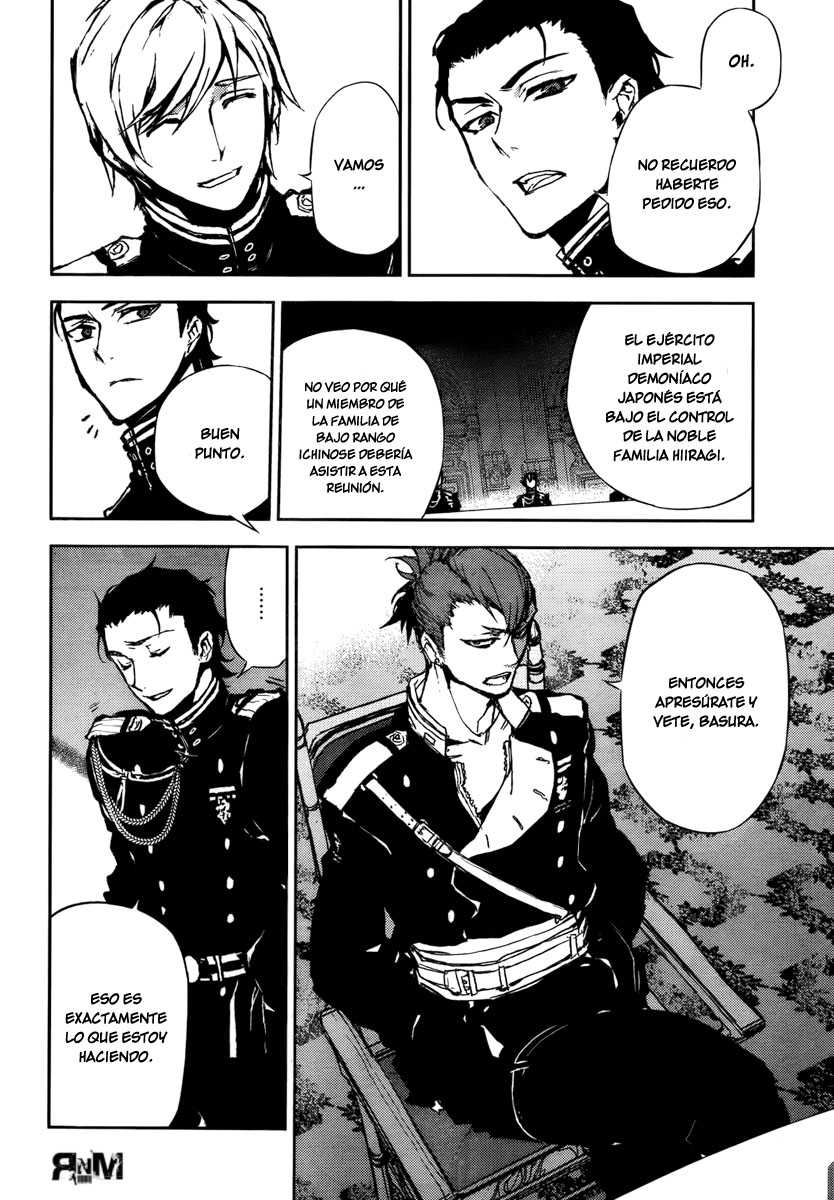 Owari no Seraph Capitulo 5: Enemigos declarados página 38