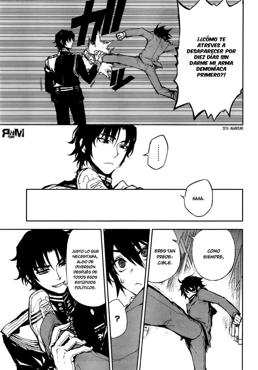 Owari no Seraph Capitulo 5: Enemigos declarados página 41