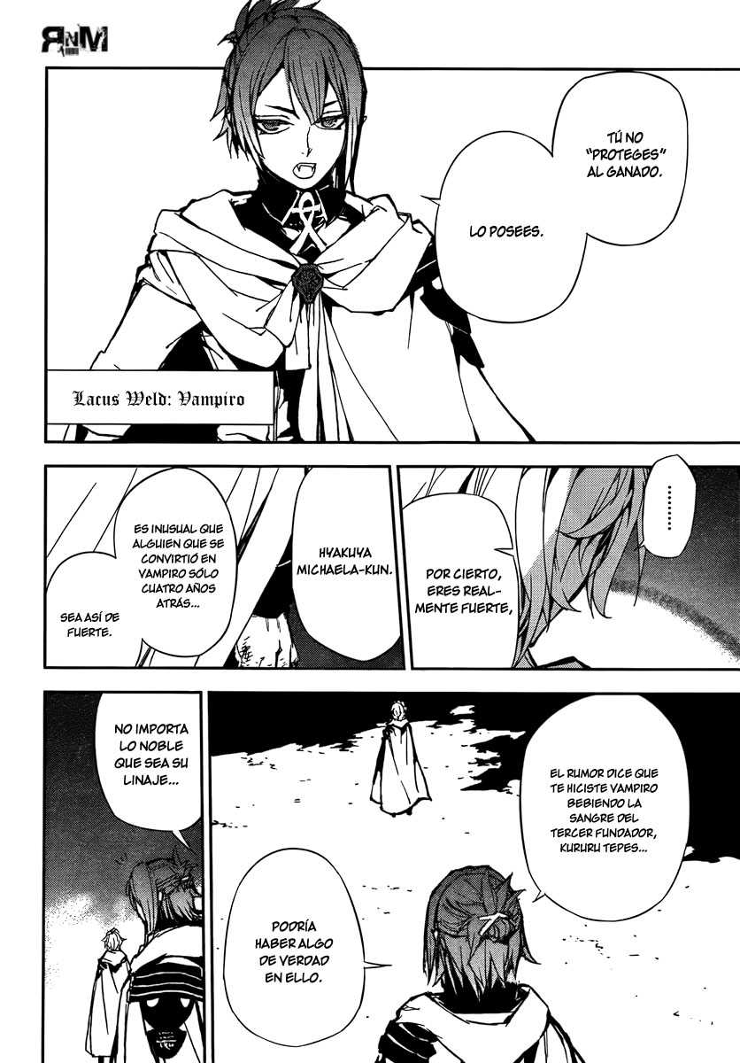 Owari no Seraph Capitulo 5: Enemigos declarados página 8