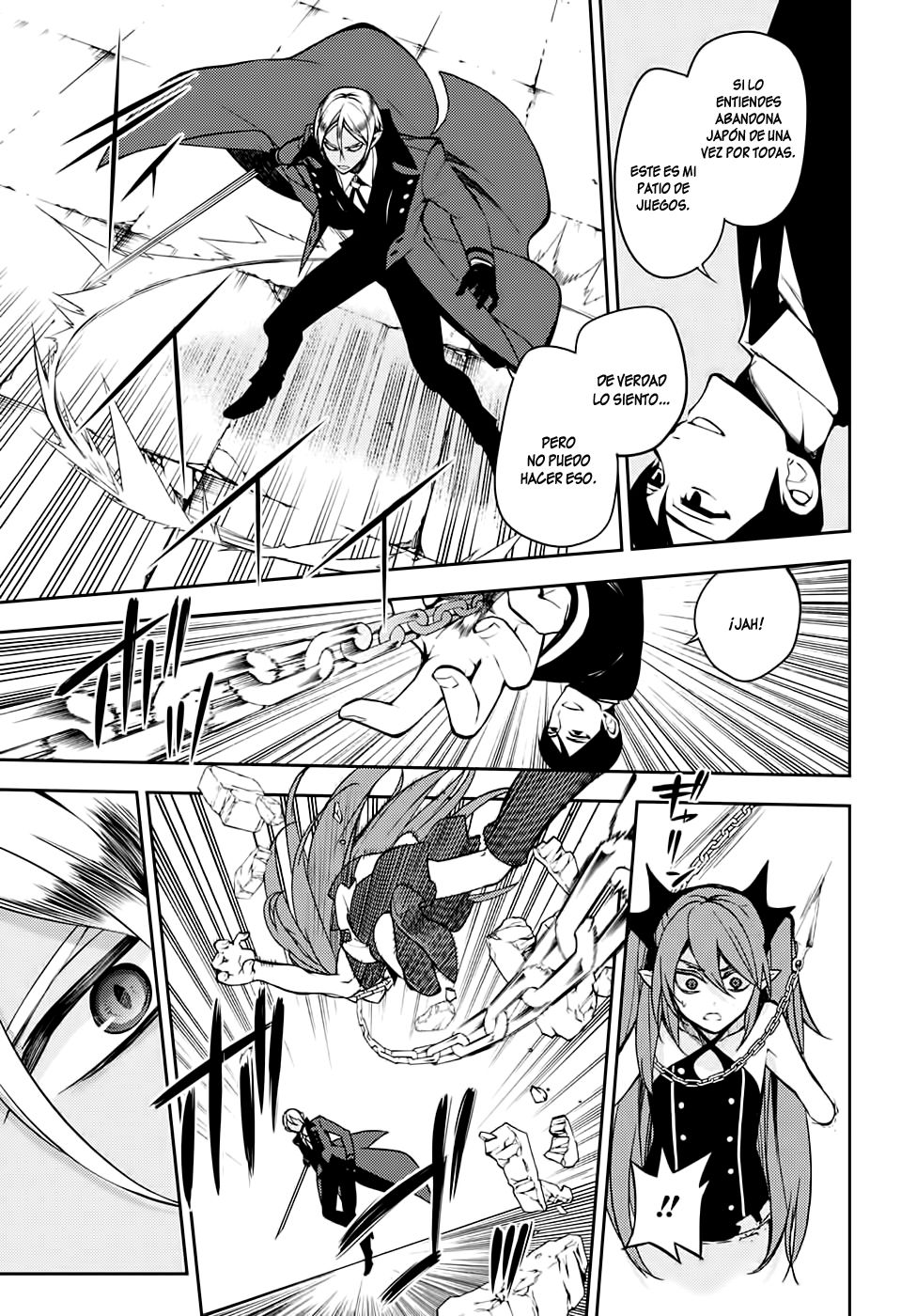 Owari no Seraph Capitulo 50: Sangre de Hermanos página 27