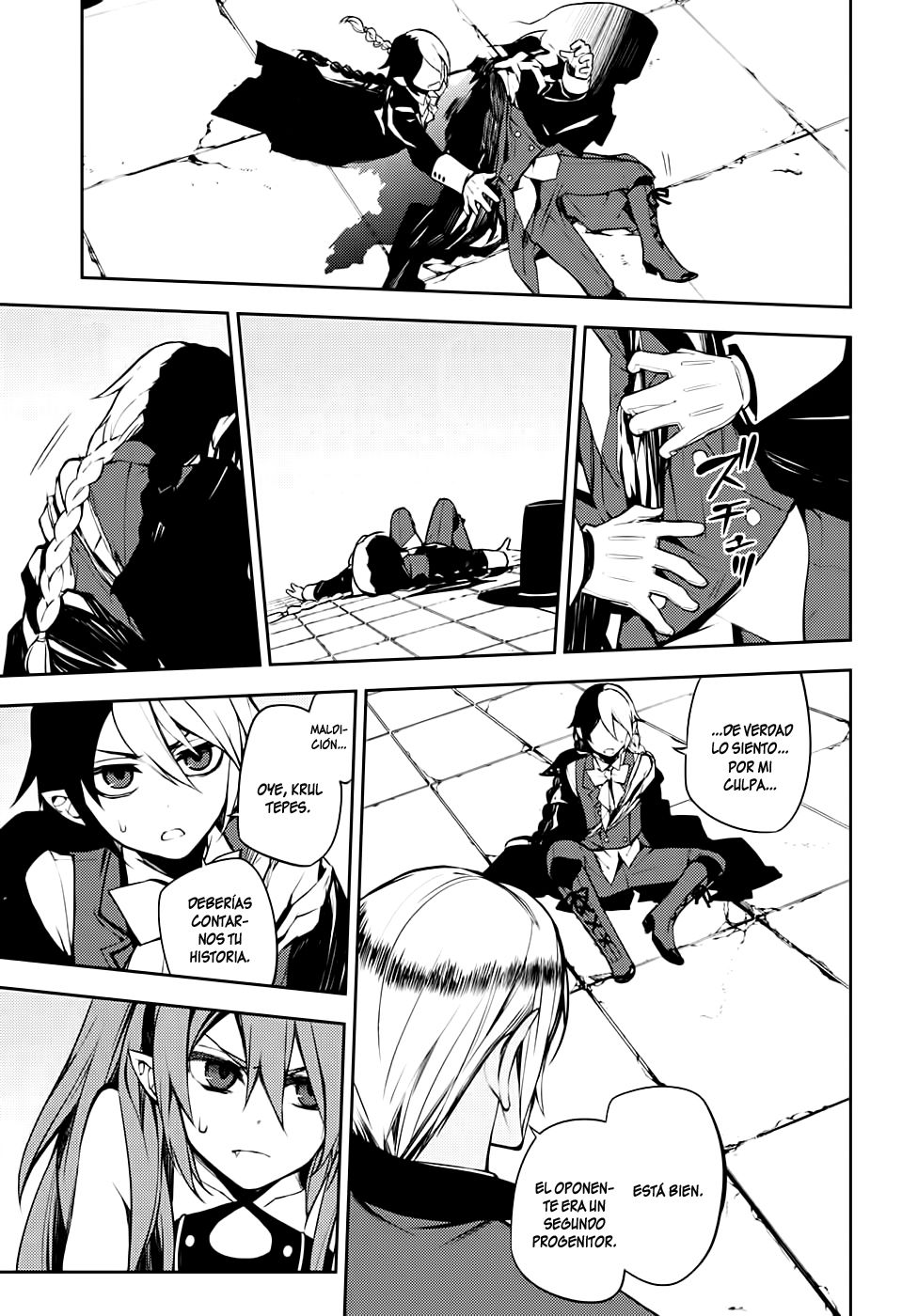 Owari no Seraph Capitulo 50: Sangre de Hermanos página 30