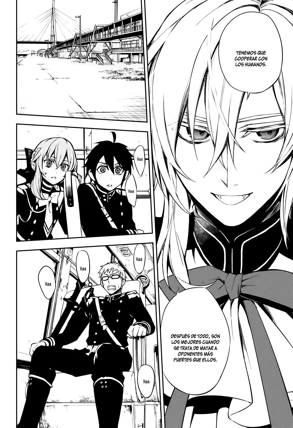 Owari no Seraph Capitulo 50: Sangre de Hermanos página 35