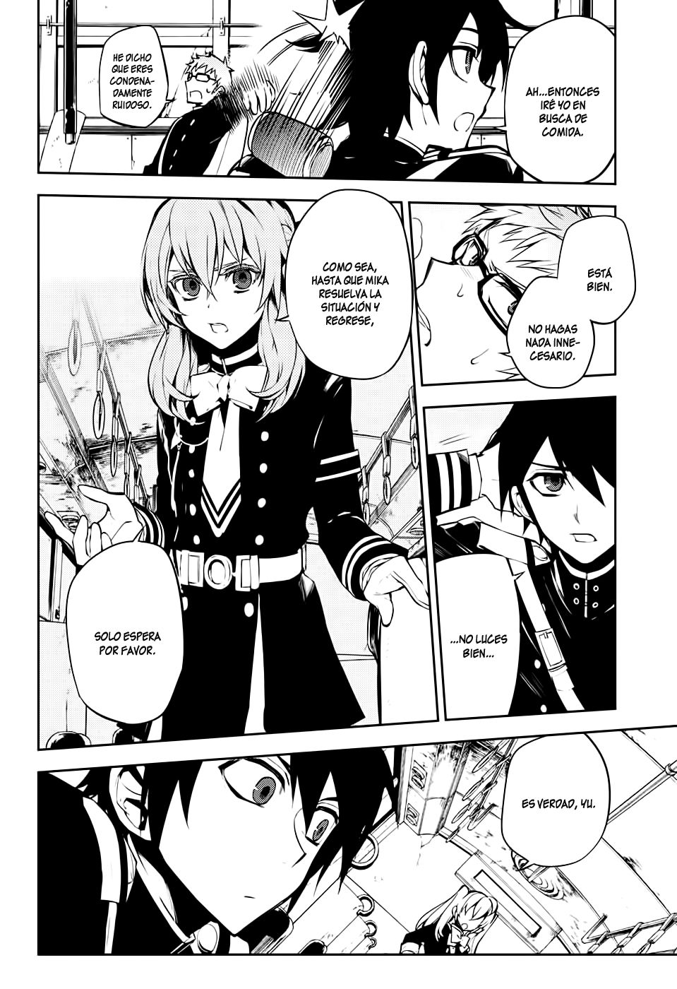 Owari no Seraph Capitulo 50: Sangre de Hermanos página 37