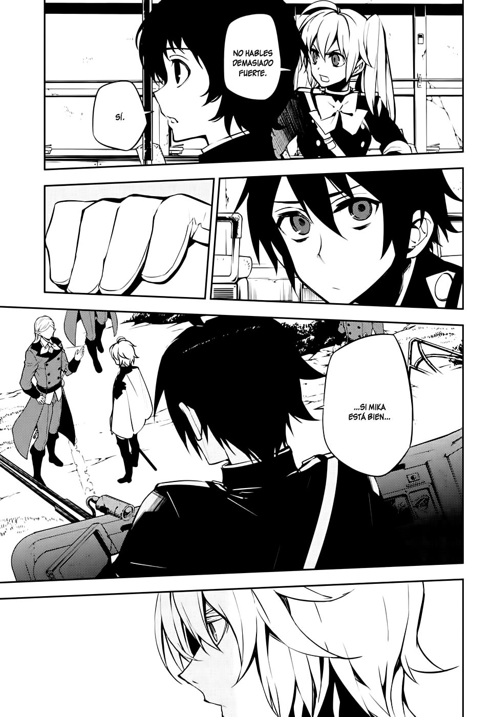 Owari no Seraph Capitulo 50: Sangre de Hermanos página 38