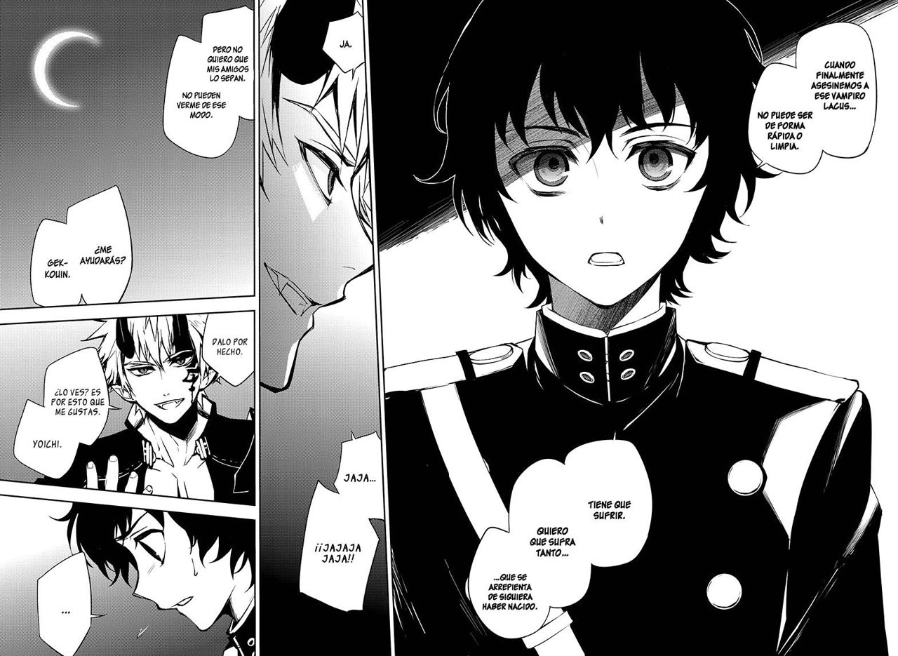 Owari no Seraph Capitulo 51: Crucificando al inmortal página 13