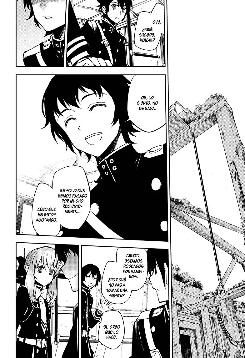 Owari no Seraph Capitulo 51: Crucificando al inmortal página 14