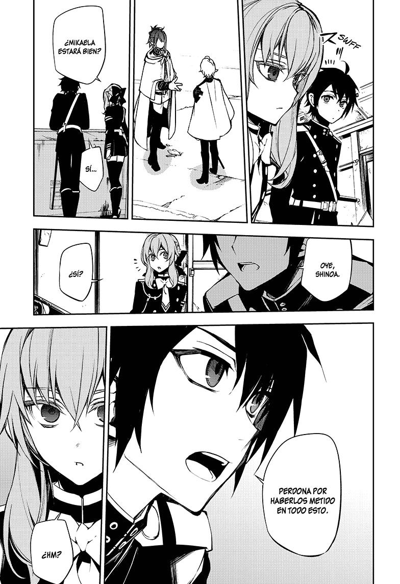 Owari no Seraph Capitulo 51: Crucificando al inmortal página 15