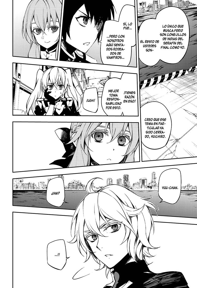 Owari no Seraph Capitulo 51: Crucificando al inmortal página 16