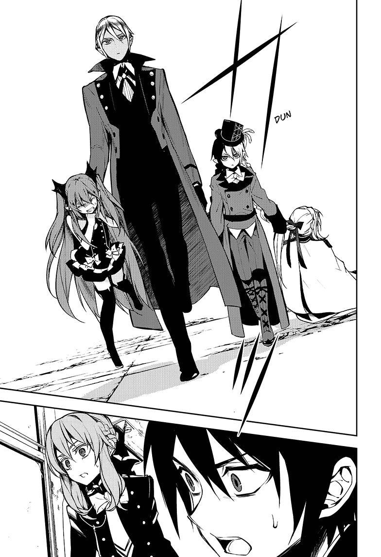 Owari no Seraph Capitulo 51: Crucificando al inmortal página 17