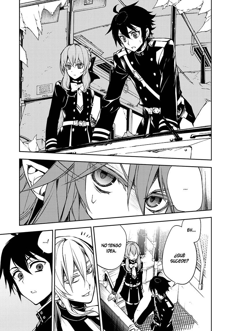 Owari no Seraph Capitulo 51: Crucificando al inmortal página 19