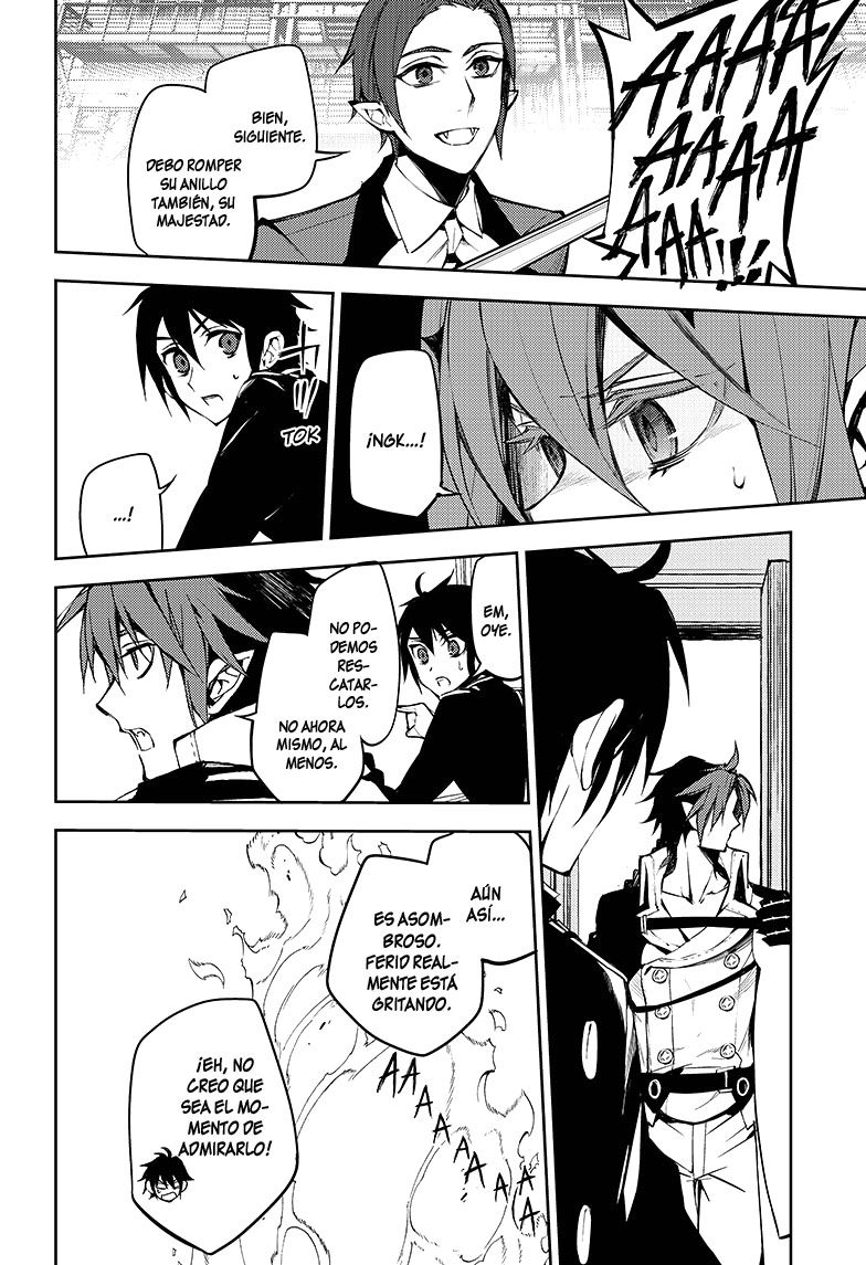 Owari no Seraph Capitulo 51: Crucificando al inmortal página 33