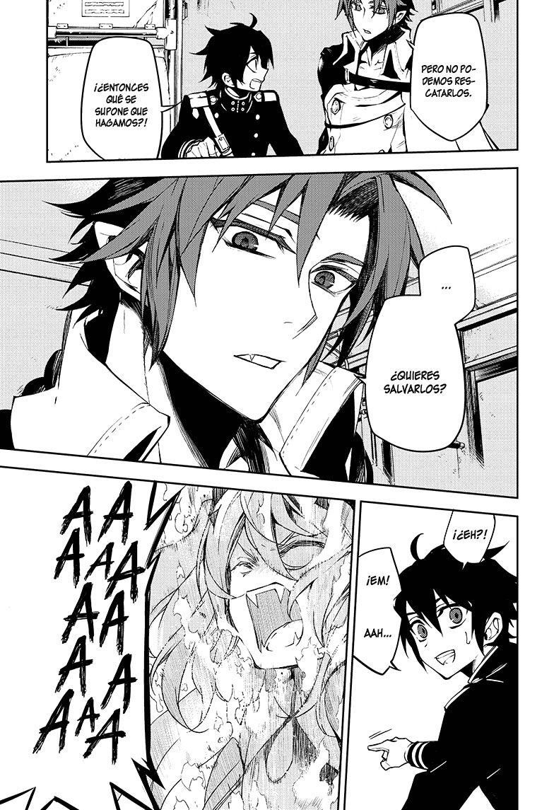 Owari no Seraph Capitulo 51: Crucificando al inmortal página 34