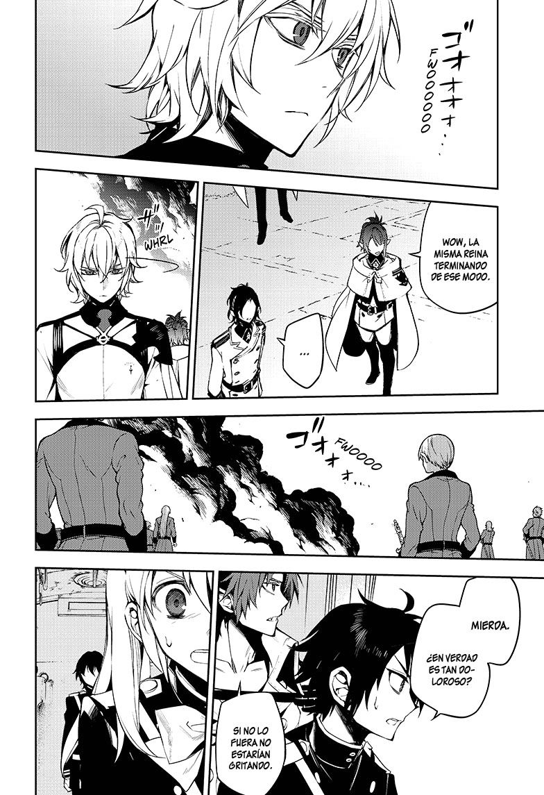 Owari no Seraph Capitulo 51: Crucificando al inmortal página 35