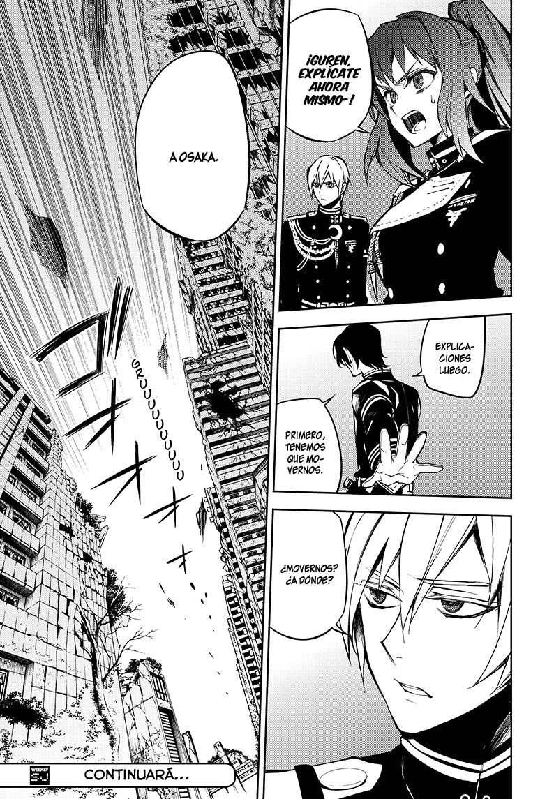 Owari no Seraph Capitulo 51: Crucificando al inmortal página 44