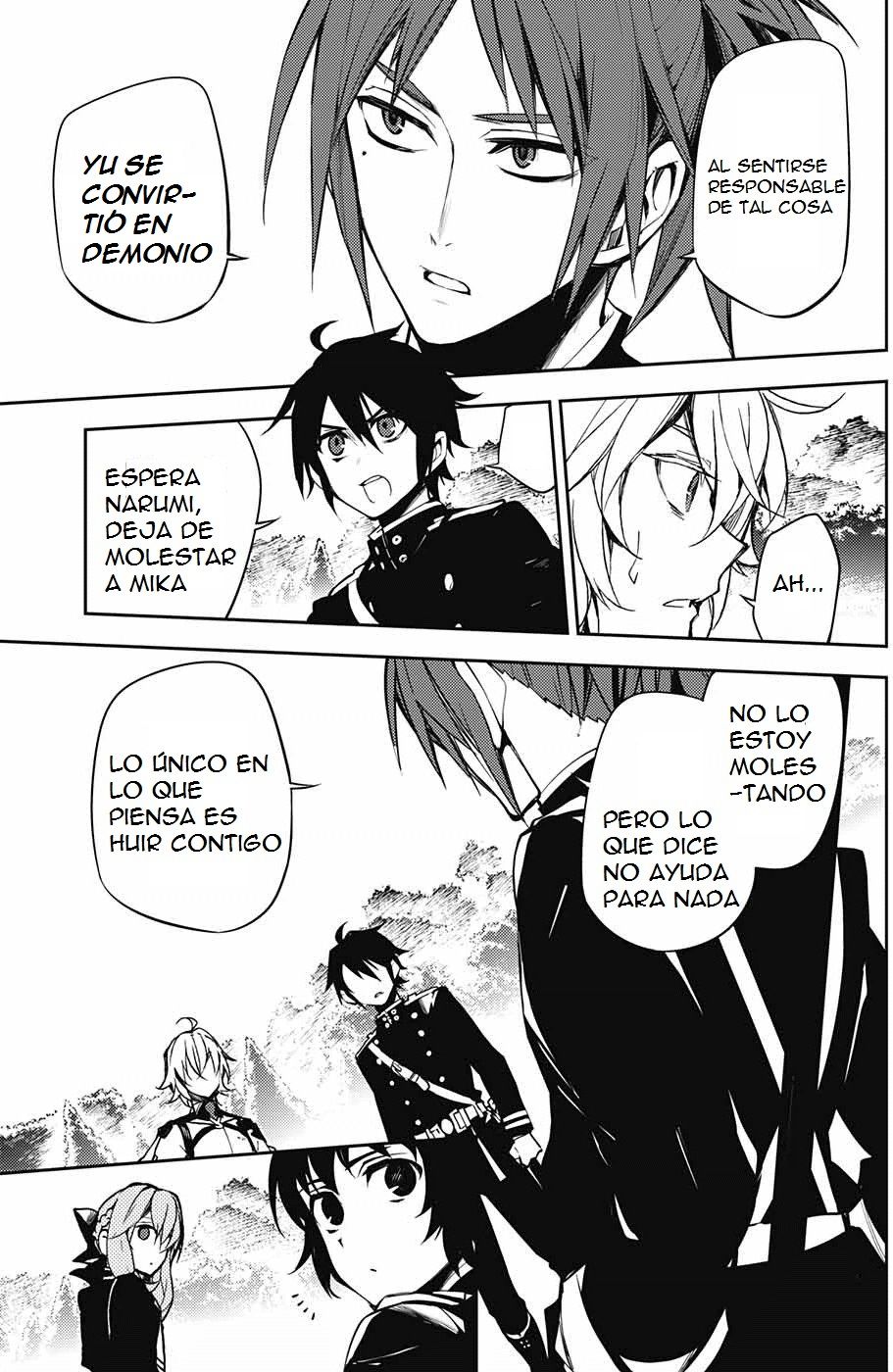 Owari no Seraph Capitulo 52: Mansión sospechosa página 14