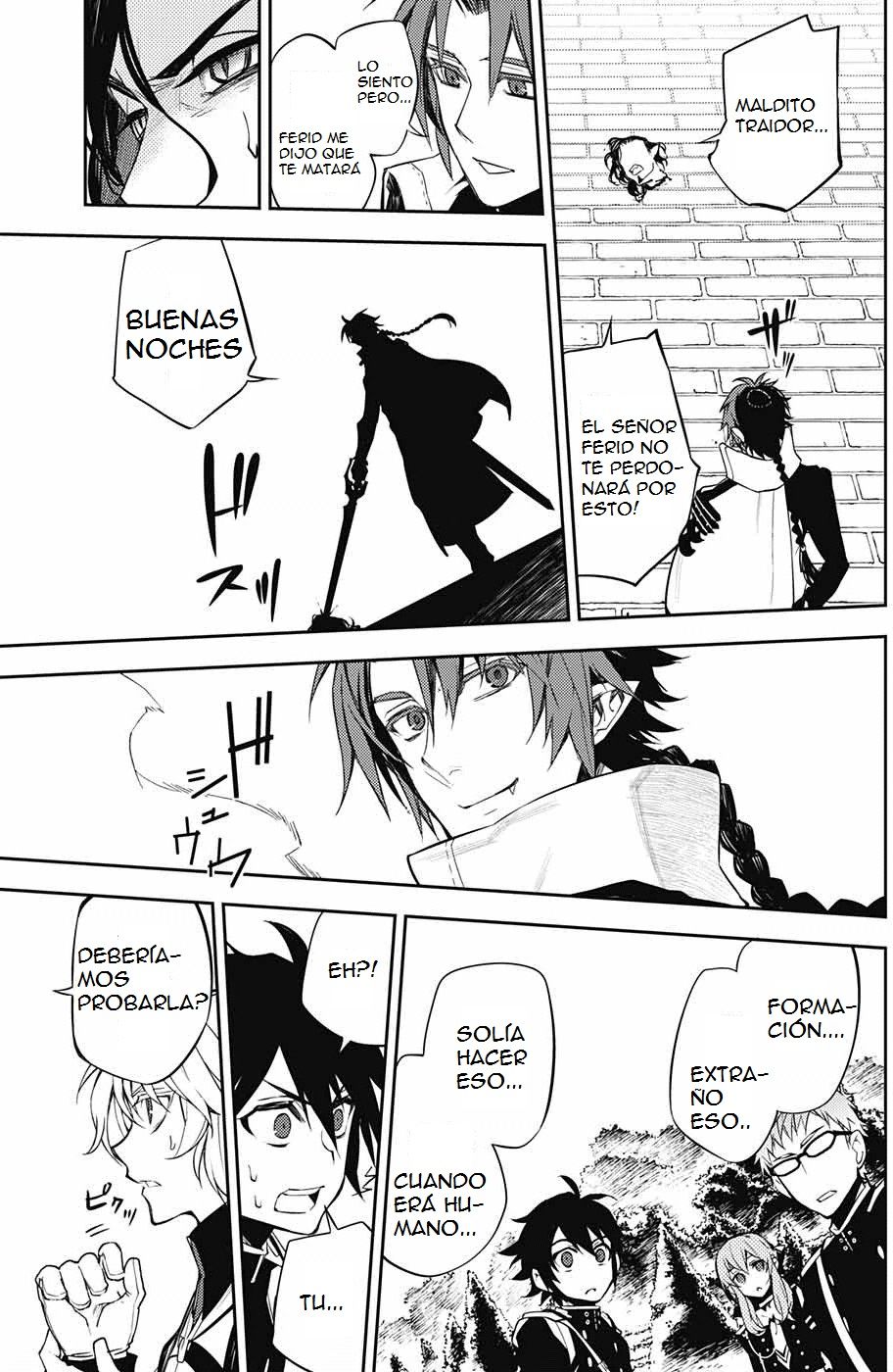 Owari no Seraph Capitulo 52: Mansión sospechosa página 34