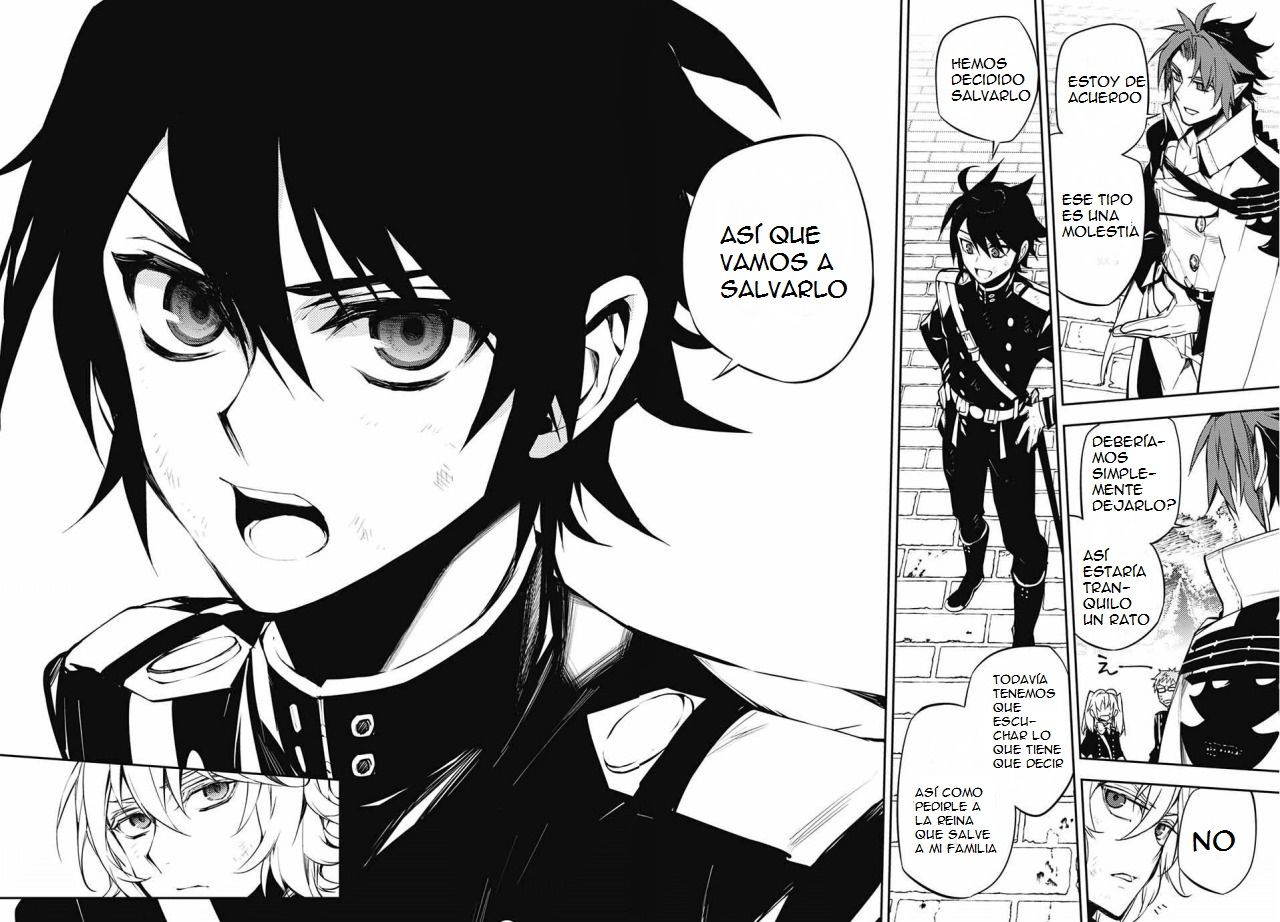 Owari no Seraph Capitulo 52: Mansión sospechosa página 39