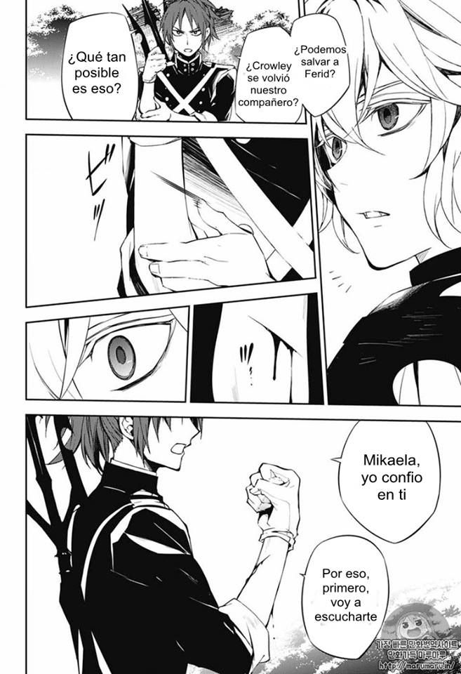 Owari no Seraph Capitulo 53: El secreto del santo caballero página 10