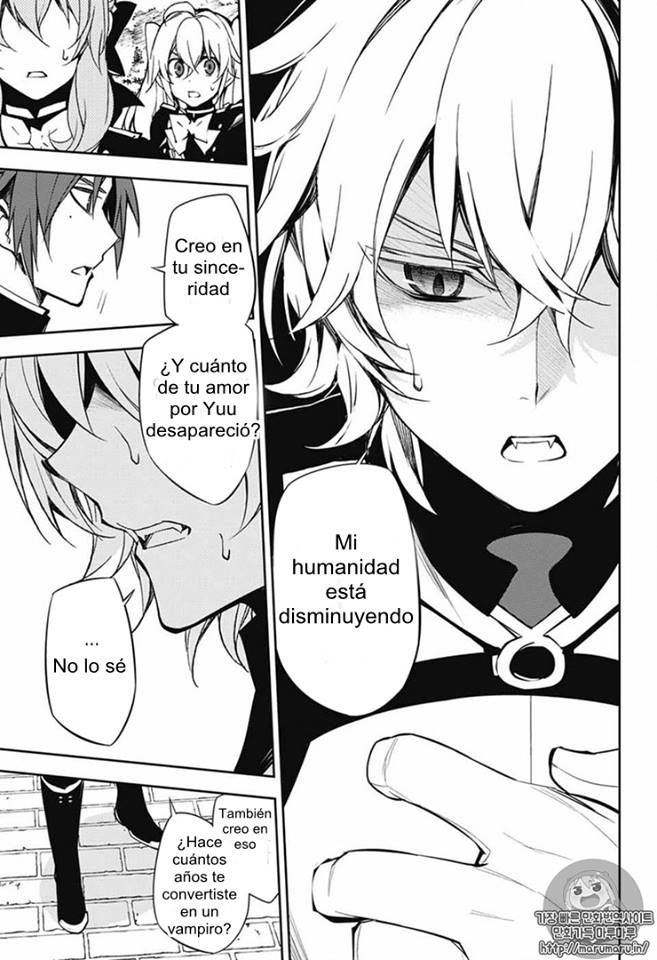 Owari no Seraph Capitulo 53: El secreto del santo caballero página 15