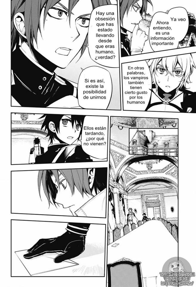 Owari no Seraph Capitulo 53: El secreto del santo caballero página 20