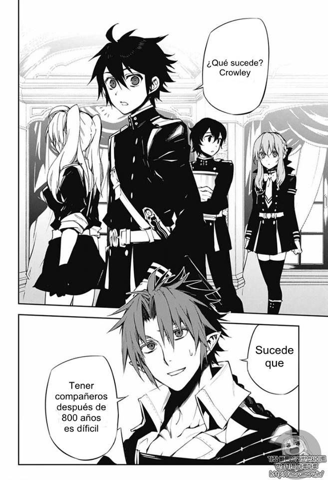 Owari no Seraph Capitulo 53: El secreto del santo caballero página 30