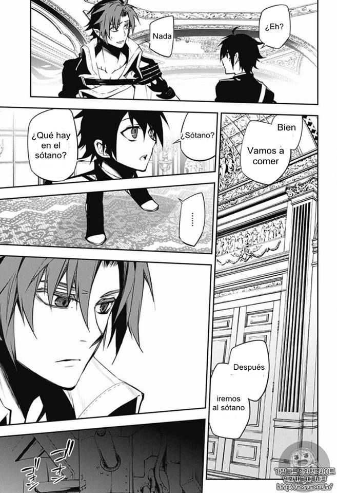 Owari no Seraph Capitulo 53: El secreto del santo caballero página 31