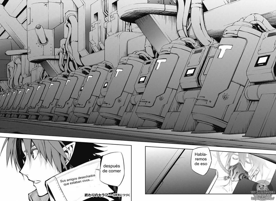 Owari no Seraph Capitulo 53: El secreto del santo caballero página 32