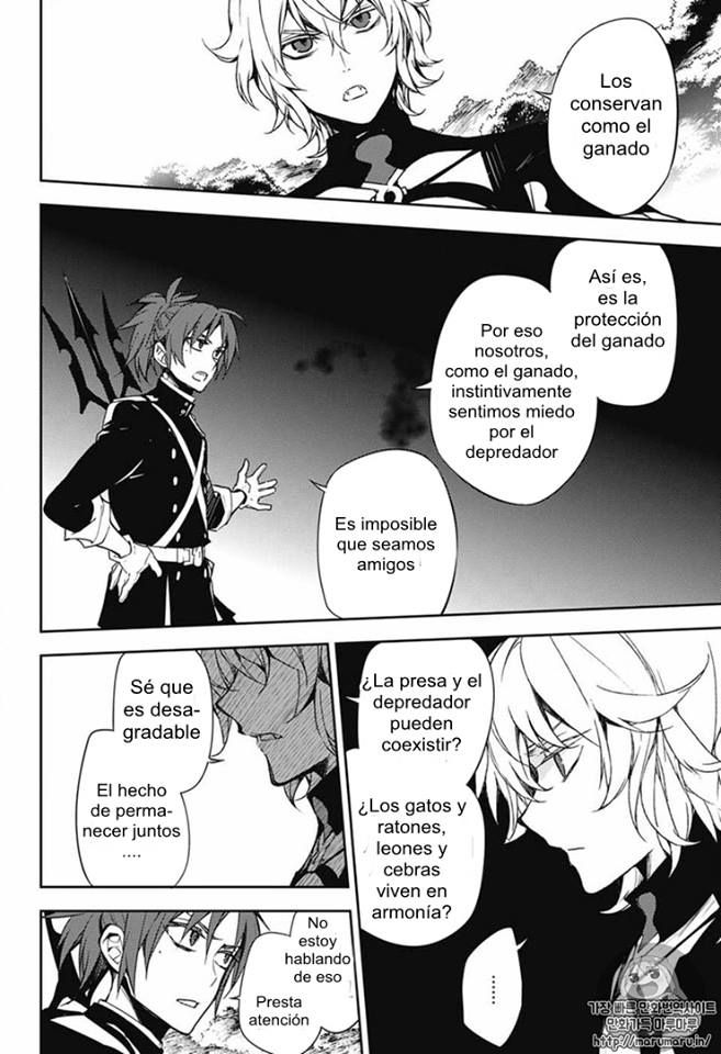 Owari no Seraph Capitulo 53: El secreto del santo caballero página 6