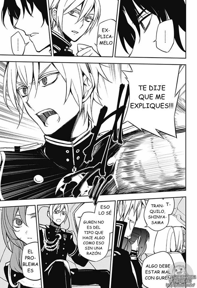 Owari no Seraph Capitulo 54: La Navidad Del Pecador página 19