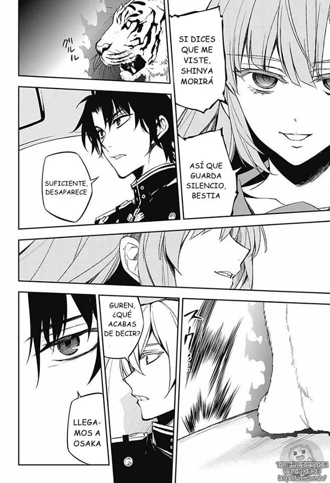 Owari no Seraph Capitulo 54: La Navidad Del Pecador página 37
