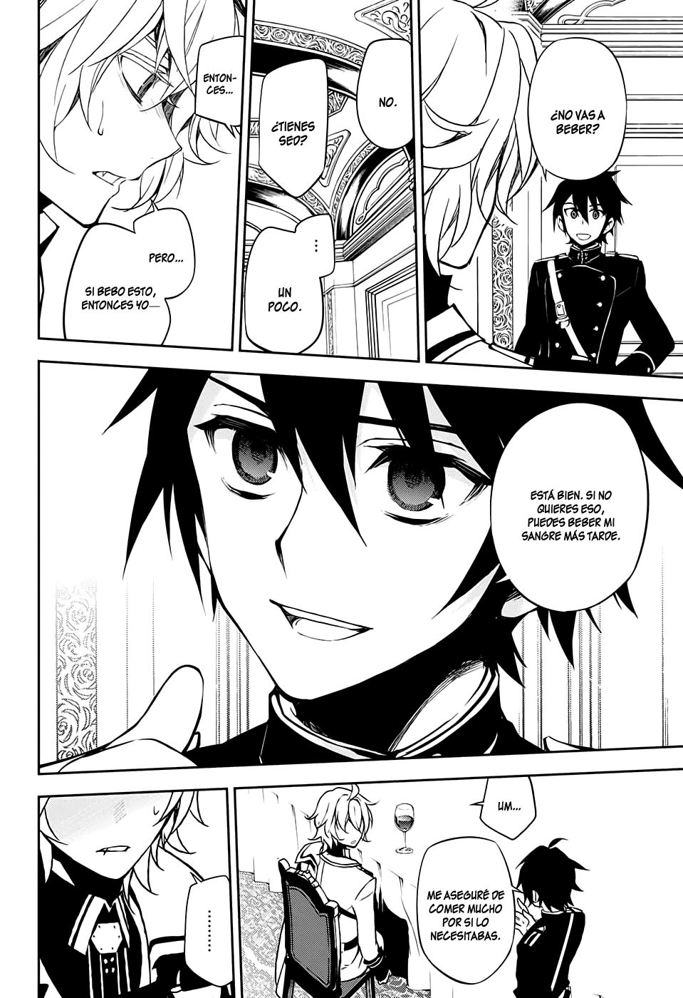 Owari no Seraph Capitulo 55: Ataudes de Obsesión página 16