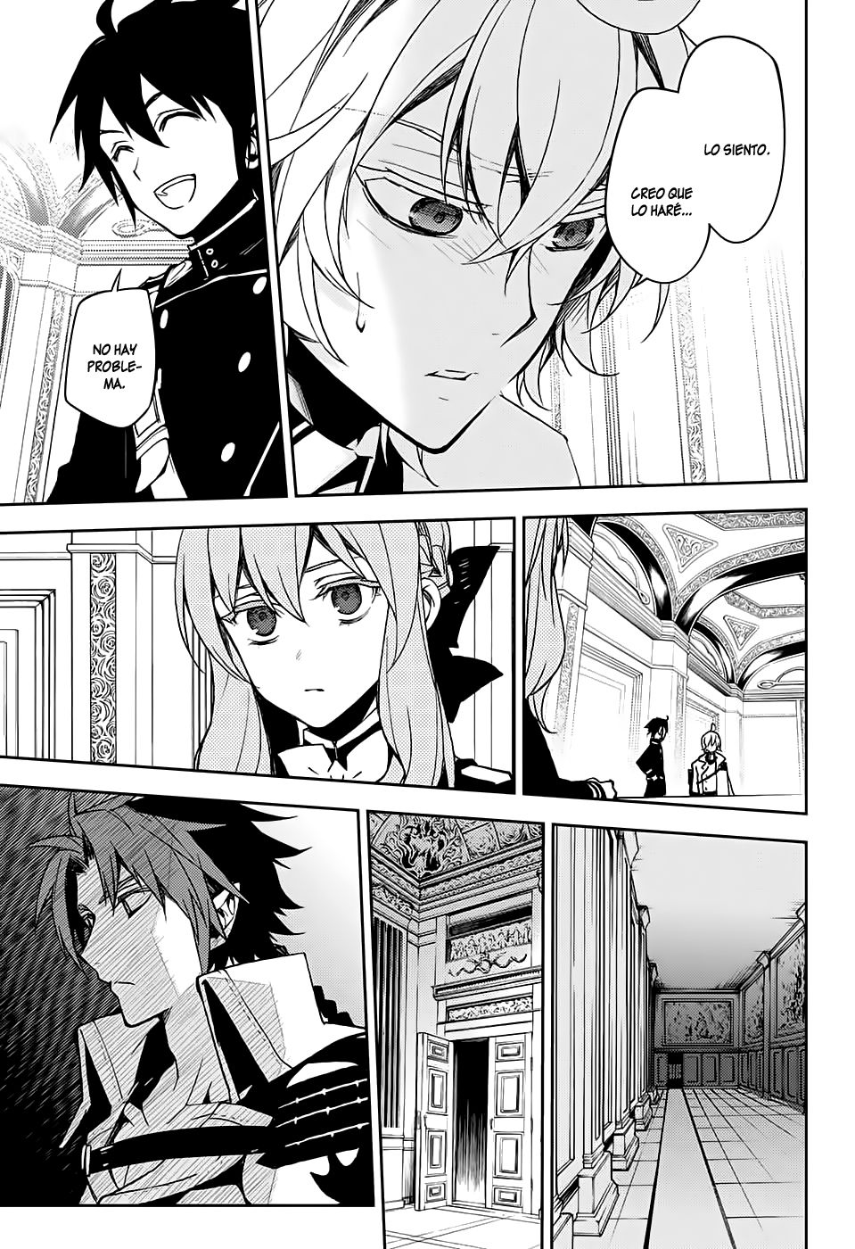 Owari no Seraph Capitulo 55: Ataudes de Obsesión página 17