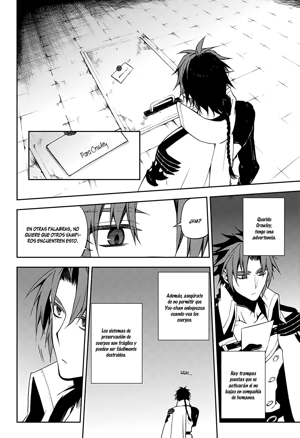 Owari no Seraph Capitulo 55: Ataudes de Obsesión página 18