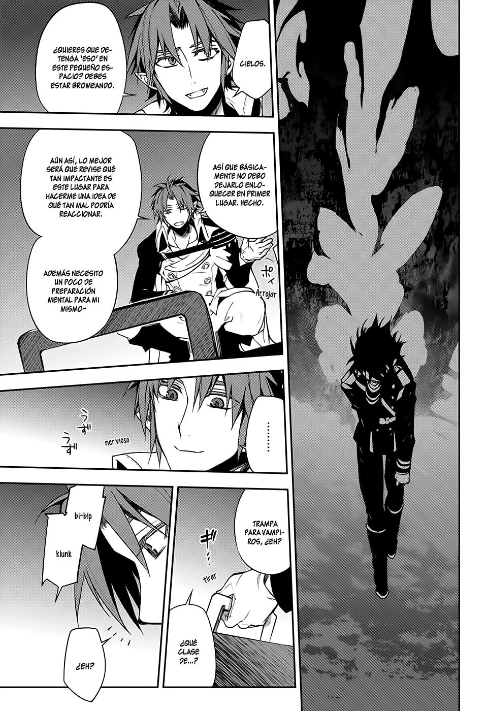 Owari no Seraph Capitulo 55: Ataudes de Obsesión página 19