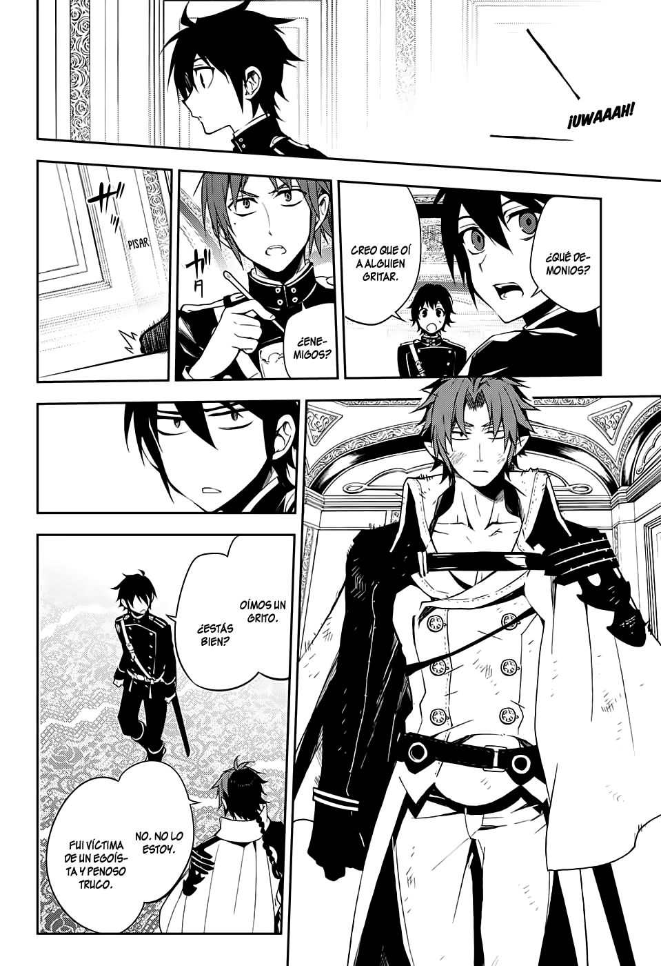 Owari no Seraph Capitulo 55: Ataudes de Obsesión página 20
