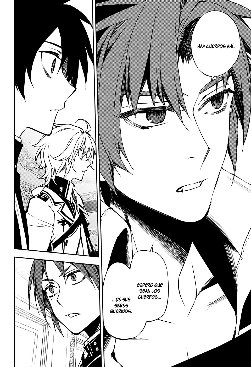 Owari no Seraph Capitulo 55: Ataudes de Obsesión página 22