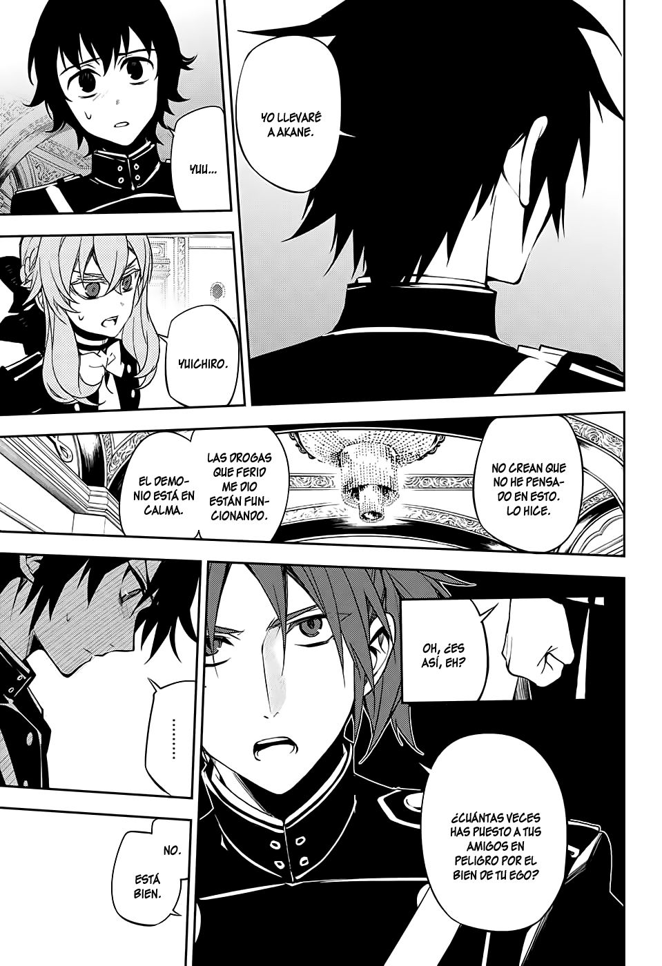 Owari no Seraph Capitulo 55: Ataudes de Obsesión página 25