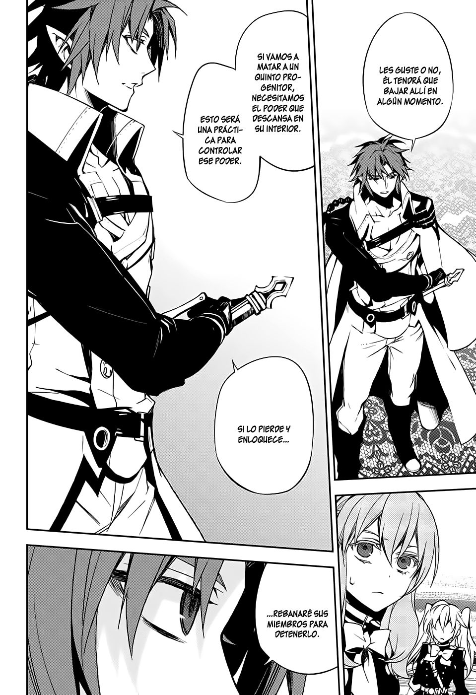 Owari no Seraph Capitulo 55: Ataudes de Obsesión página 26