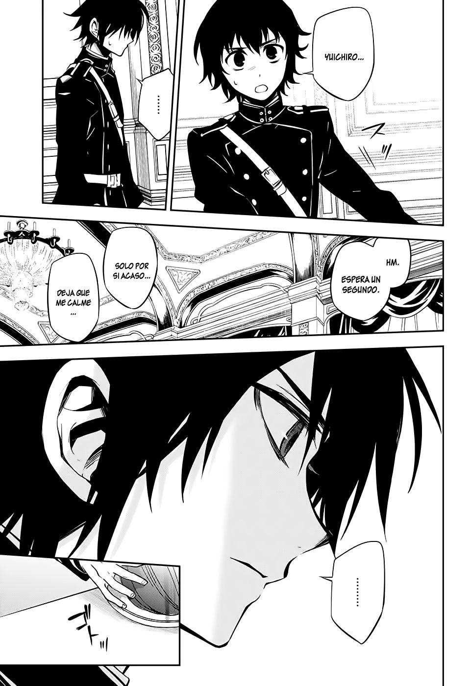 Owari no Seraph Capitulo 55: Ataudes de Obsesión página 29