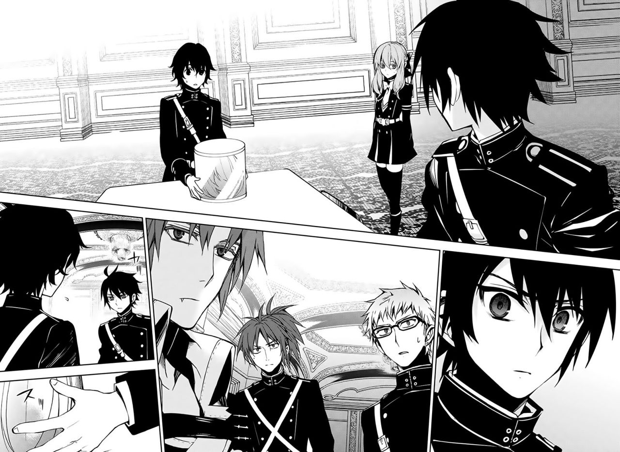 Owari no Seraph Capitulo 55: Ataudes de Obsesión página 30
