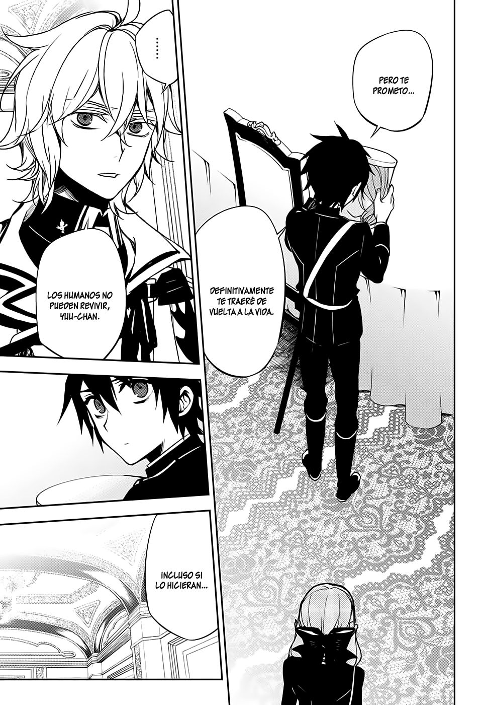 Owari no Seraph Capitulo 55: Ataudes de Obsesión página 32