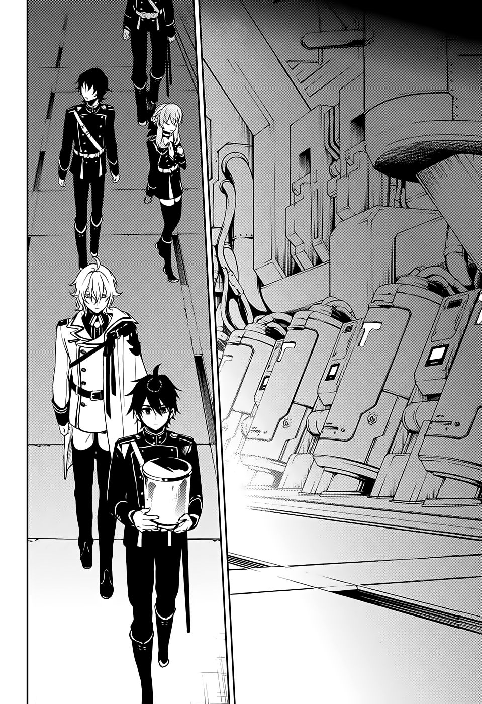 Owari no Seraph Capitulo 55: Ataudes de Obsesión página 36