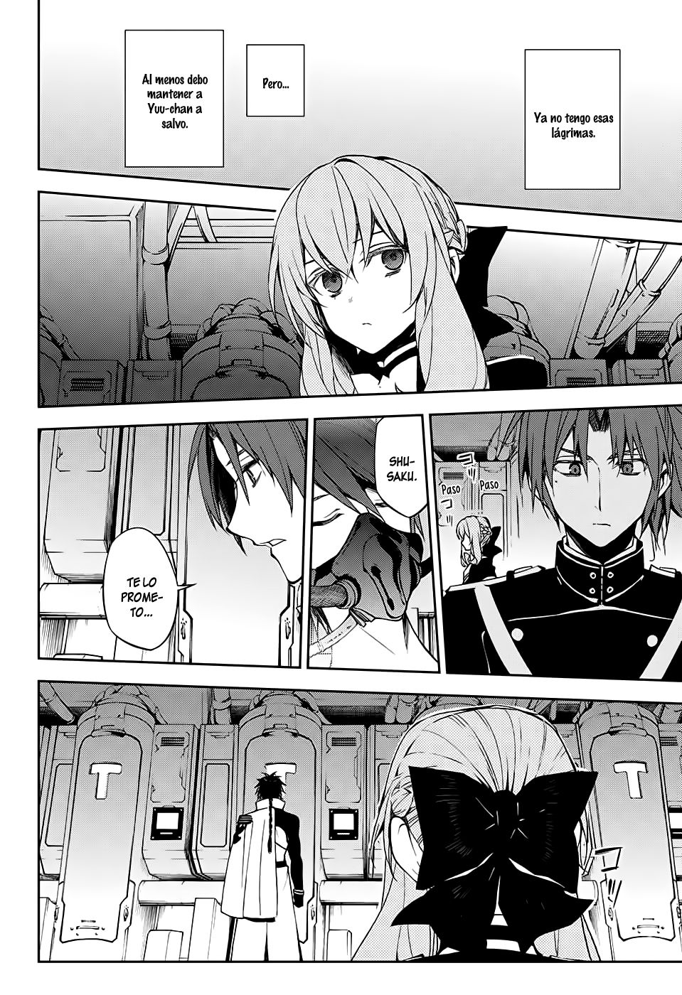 Owari no Seraph Capitulo 55: Ataudes de Obsesión página 39