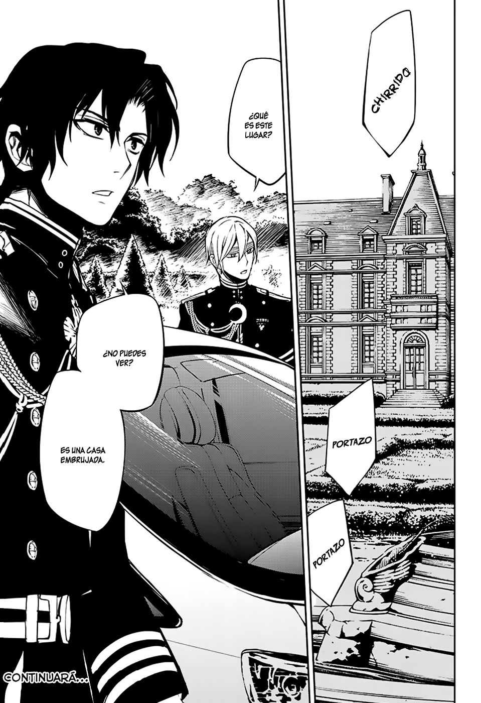 Owari no Seraph Capitulo 55: Ataudes de Obsesión página 42