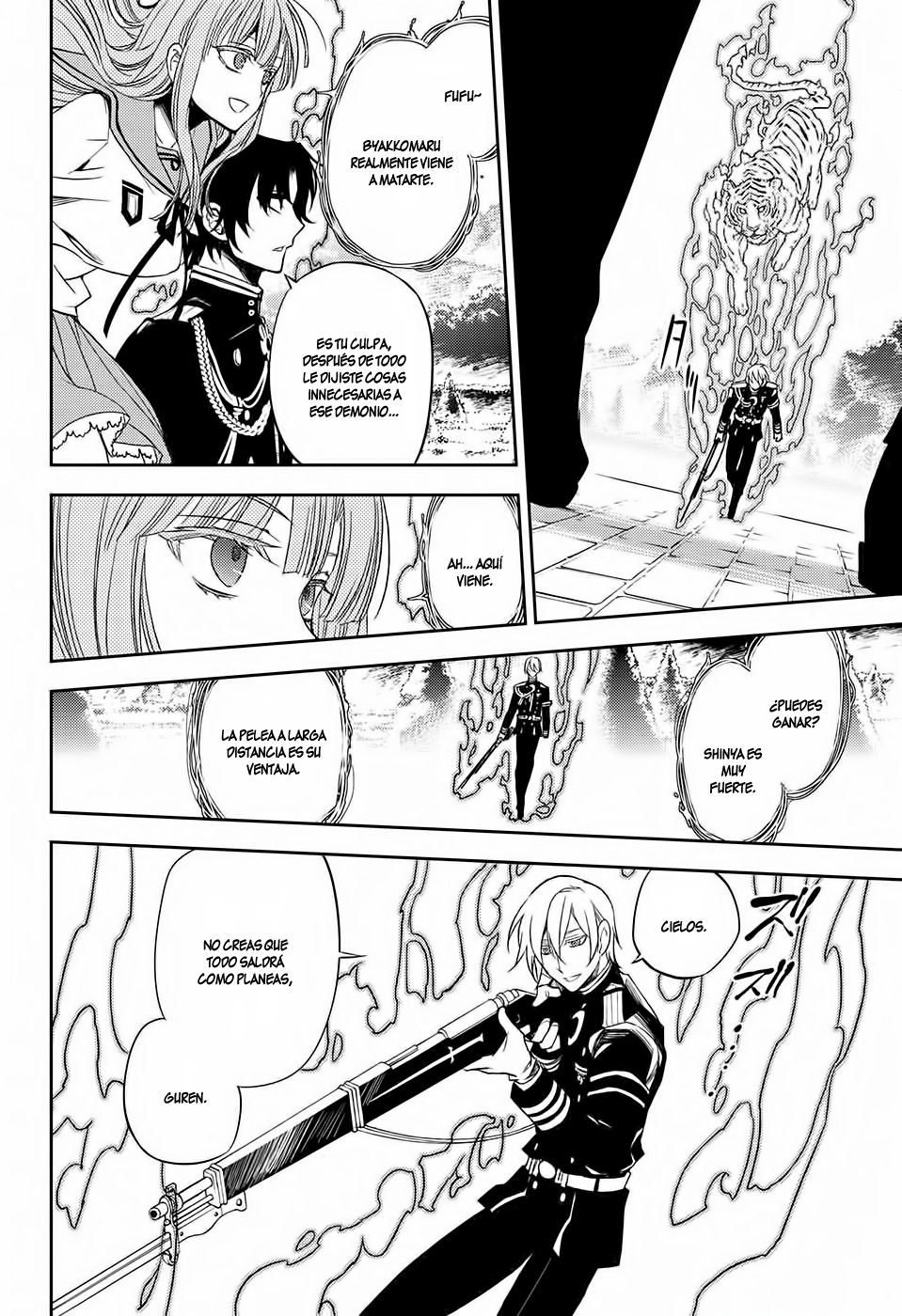 Owari no Seraph Capitulo 56: Un Vampiro Hablador página 11