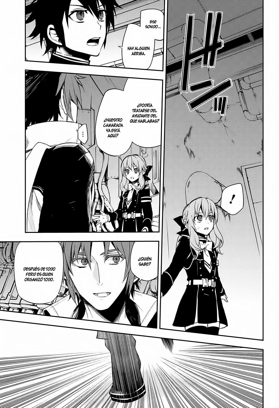 Owari no Seraph Capitulo 56: Un Vampiro Hablador página 14